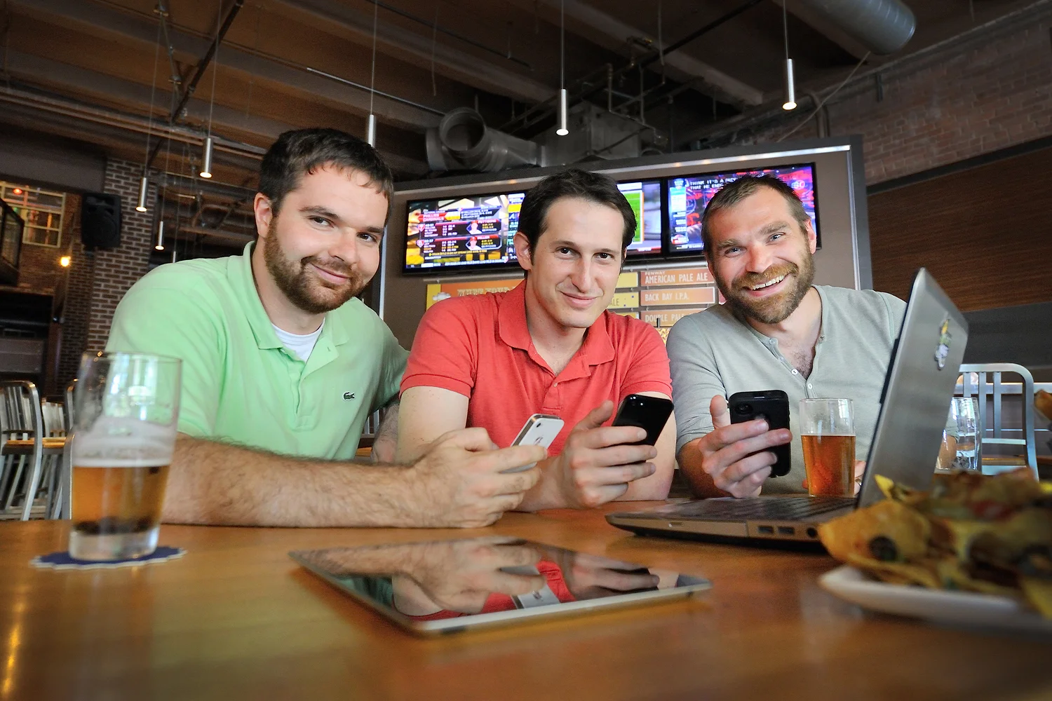 DraftKings founders in their element.
