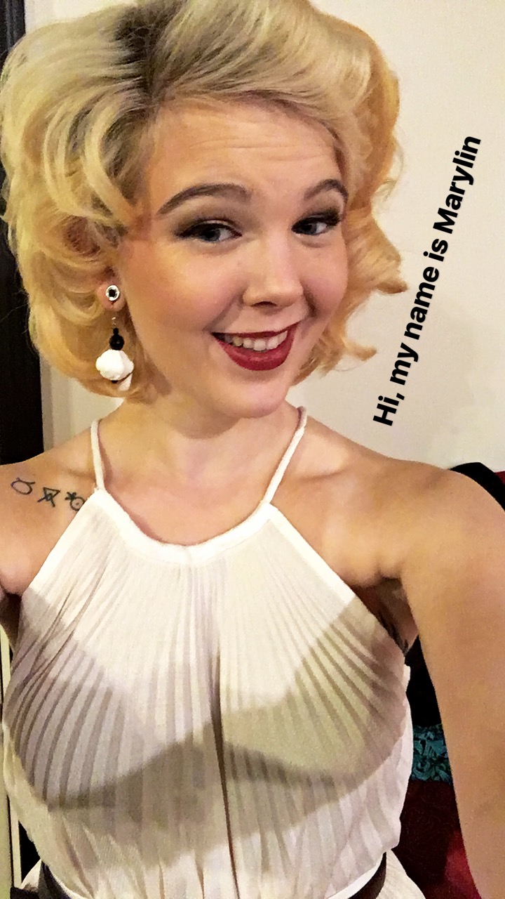 Before show selfies.