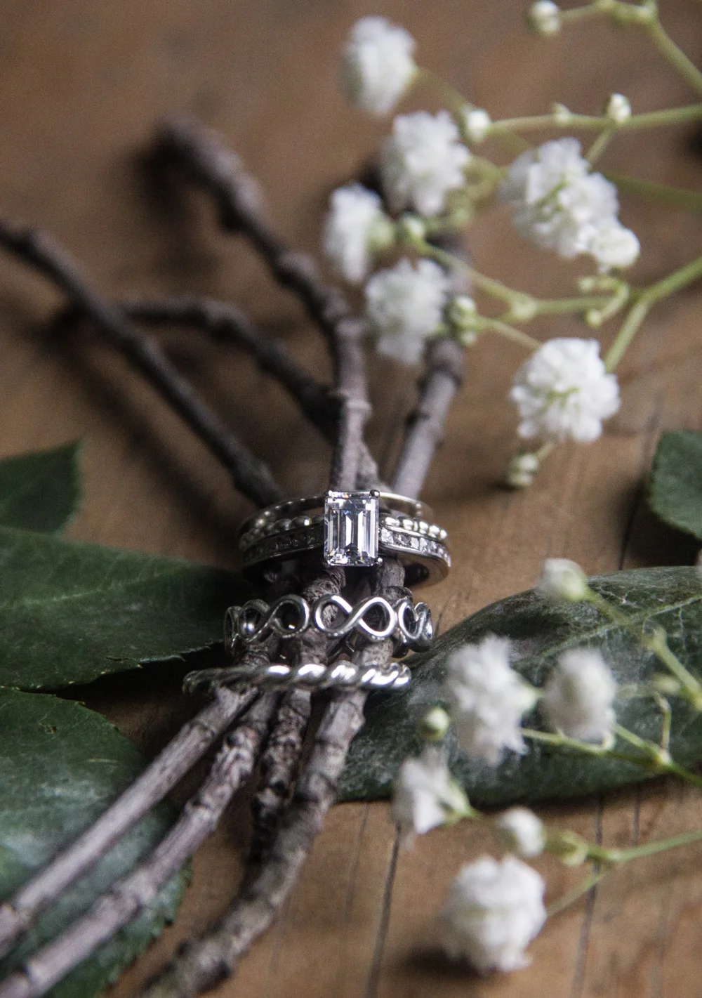Flowers by Karrie Hlista Designs . Love the ring? Shop this design and more from Ritani .