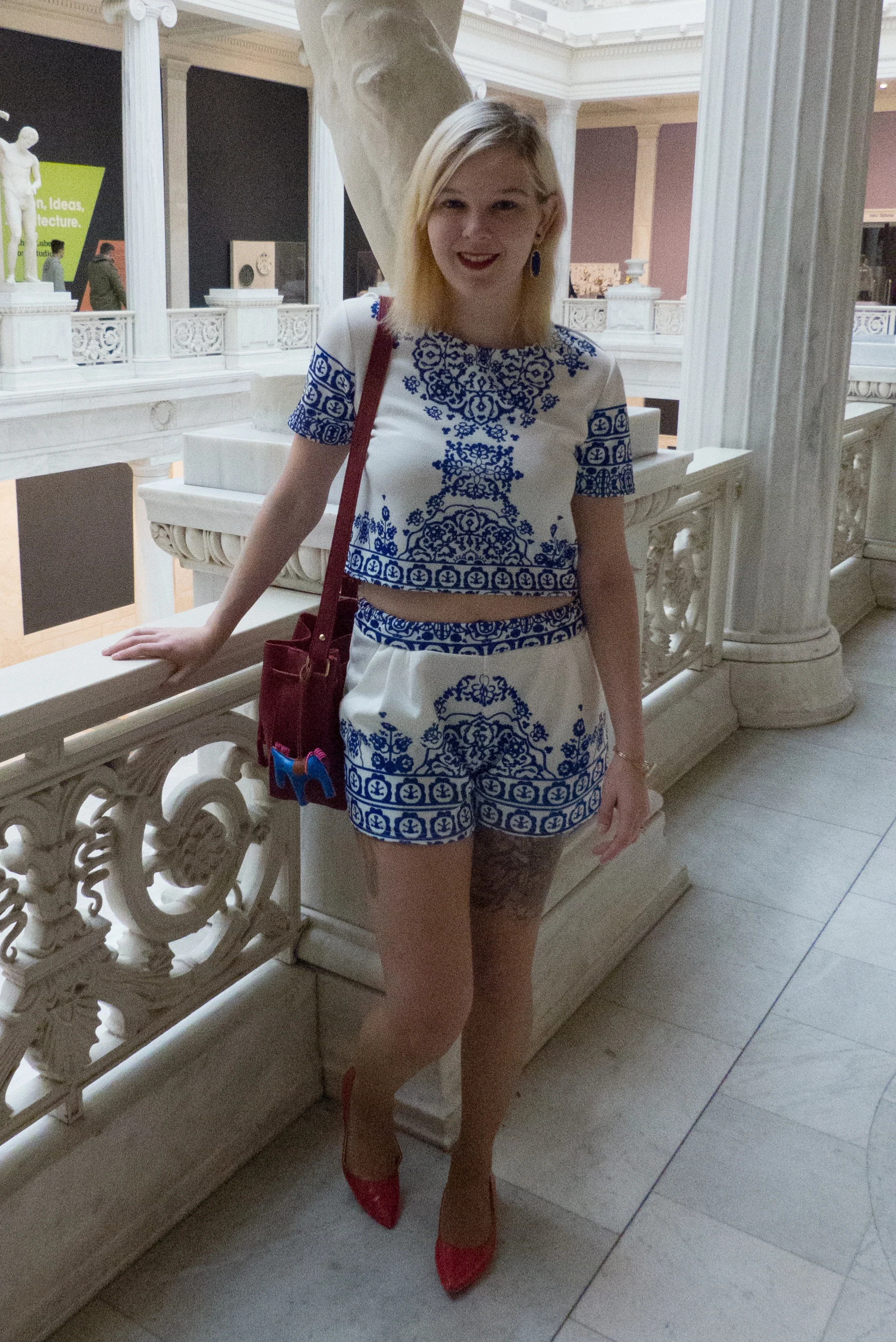 Photographed in the Hall of Sculpture.