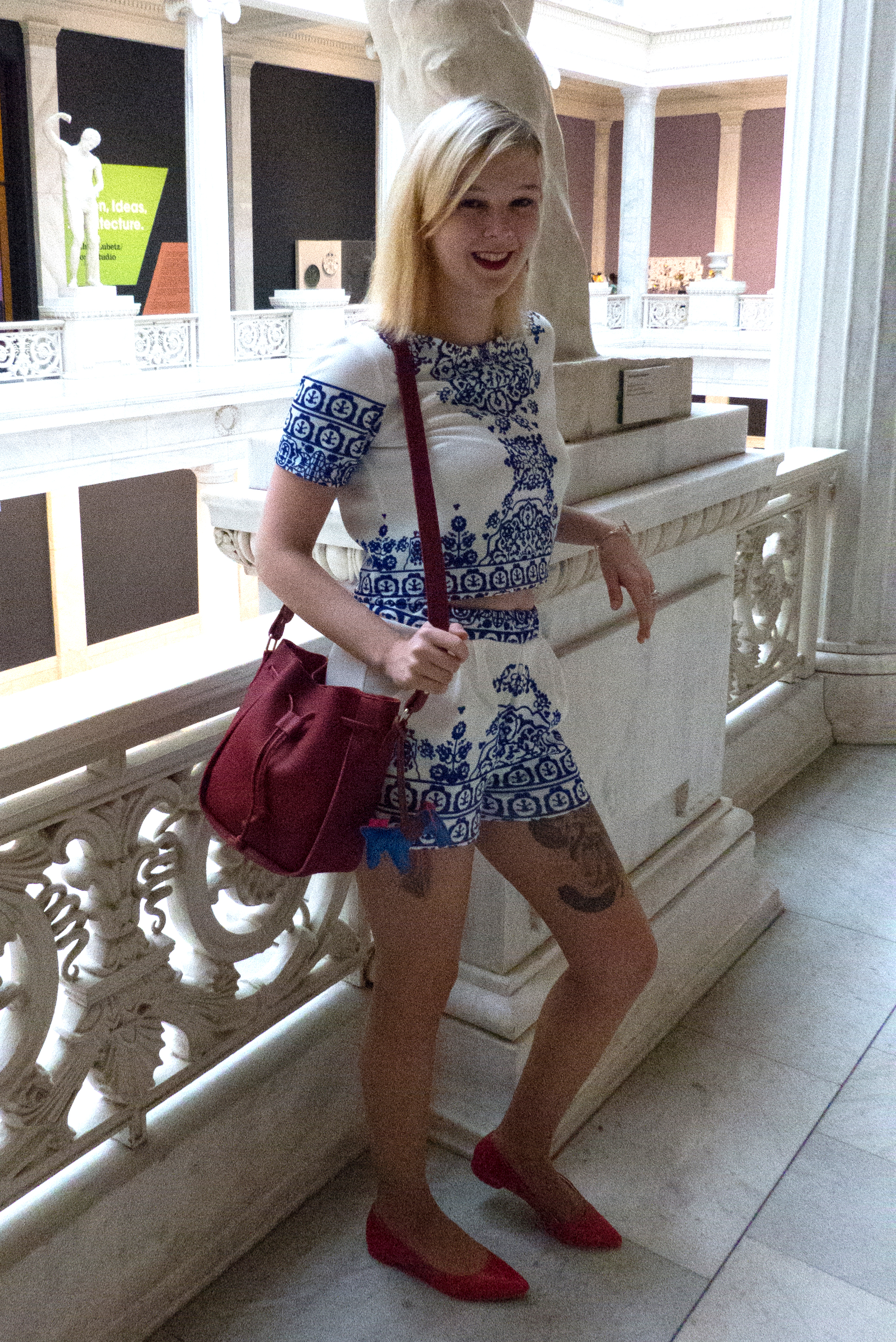 Photographed in the Hall of Sculpture.