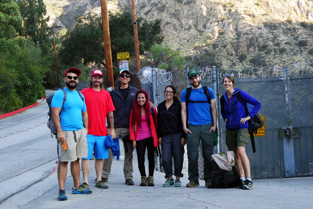 L to R: Jimmy, Gabe, Emilio, Sindy, Steph, Mel, & Melissa