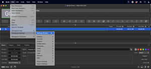 QLab Setup — Gareth Fry - Sound Design