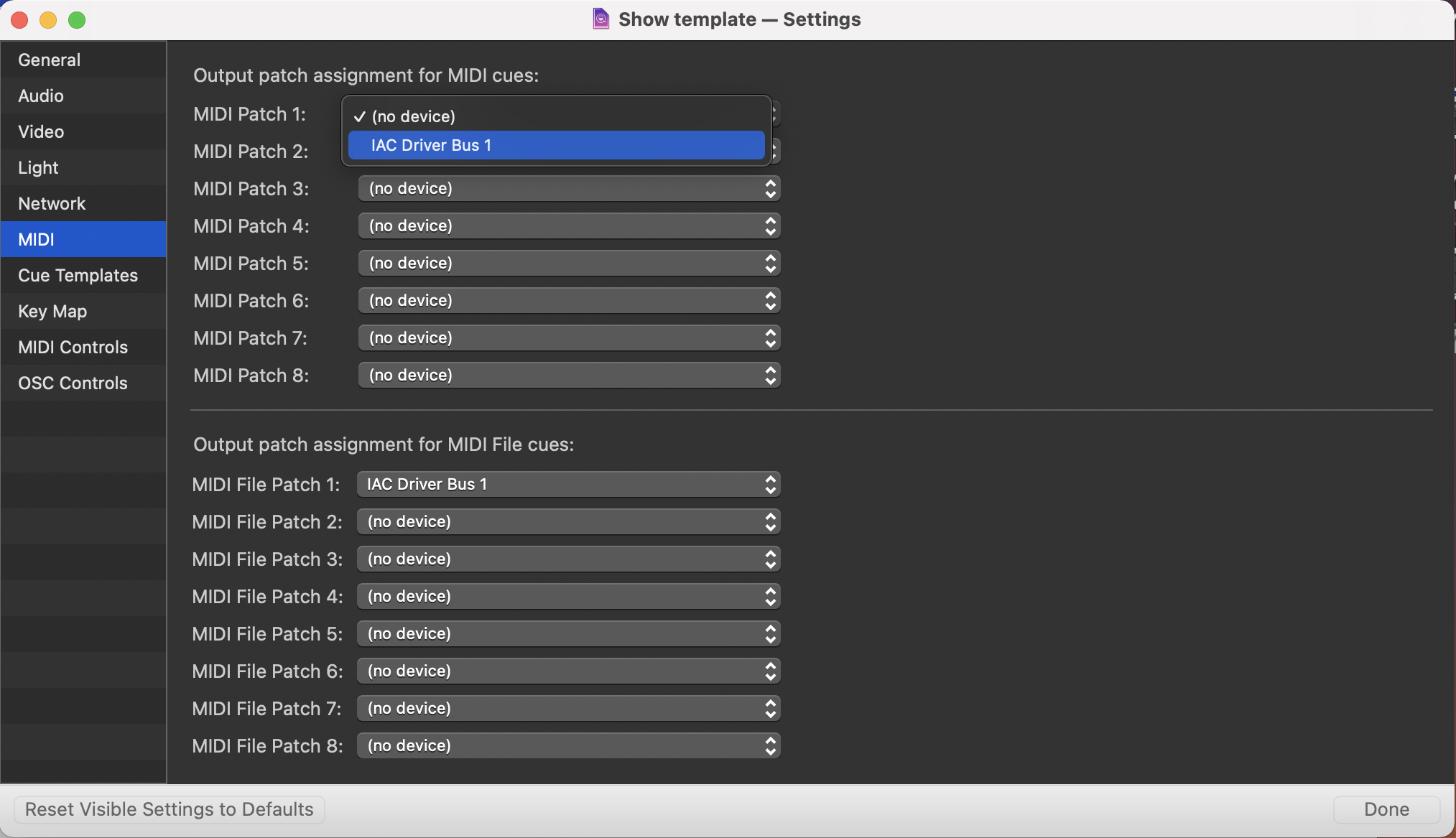 QLab Setup — Gareth Fry Sound Design