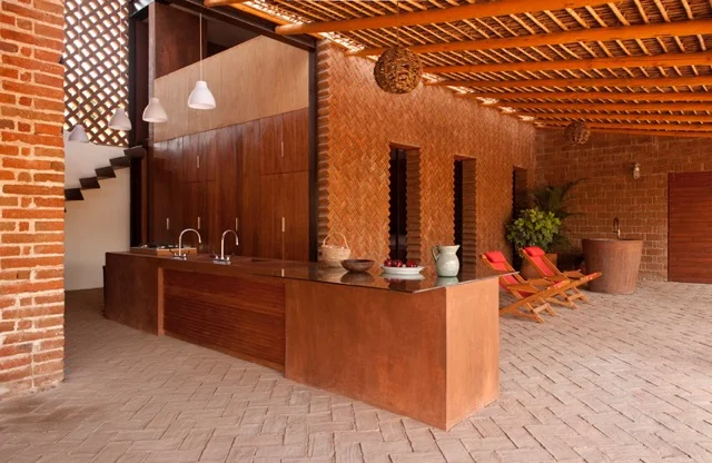 Indoor/Outdoor Kitchen
