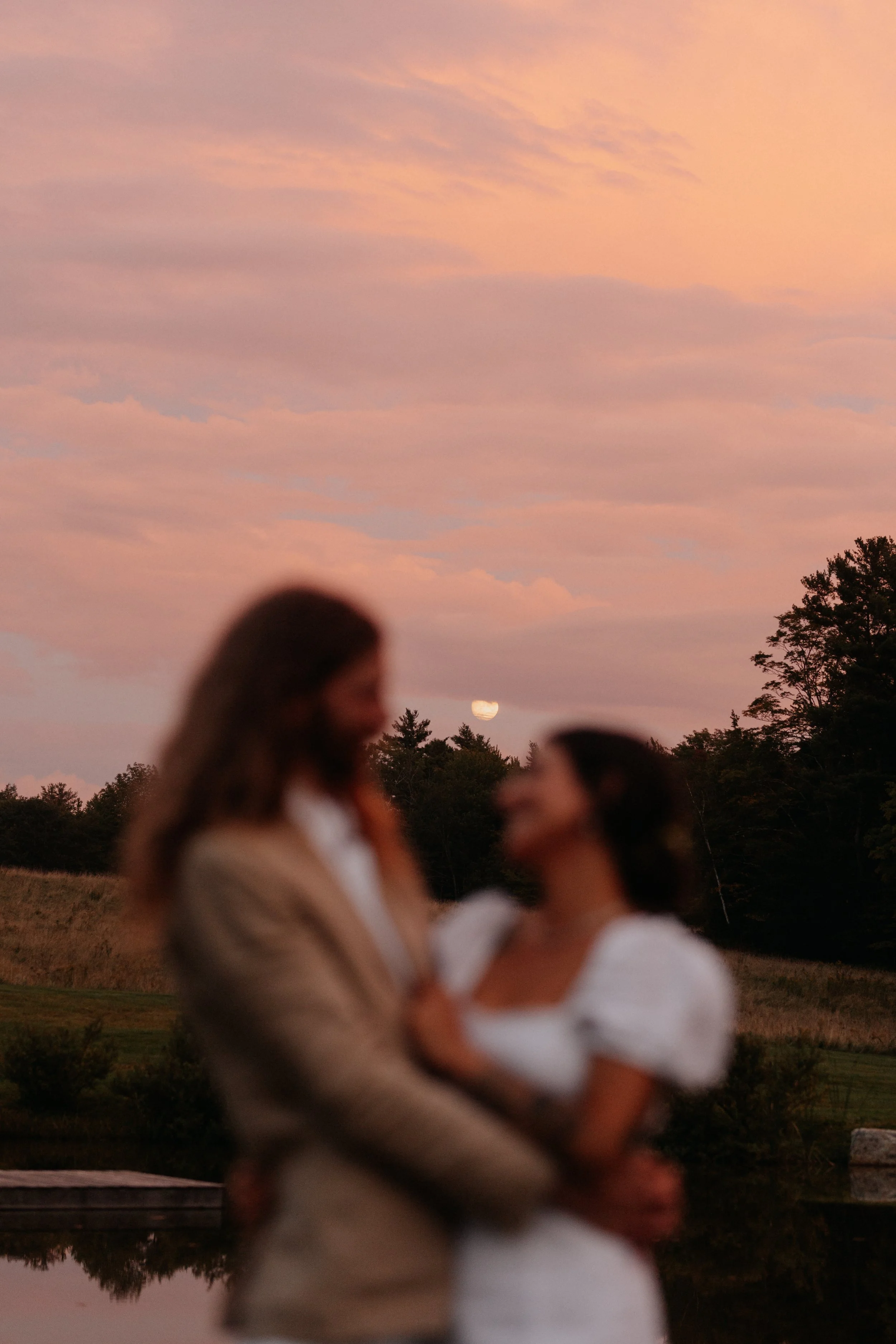 New Hampshire Hill Pond Farm Wedding Day 