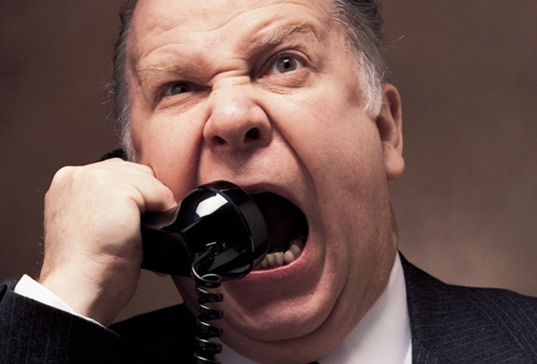 WHERE IS MY DANISH, SHEILA? YOU'RE FIRED!