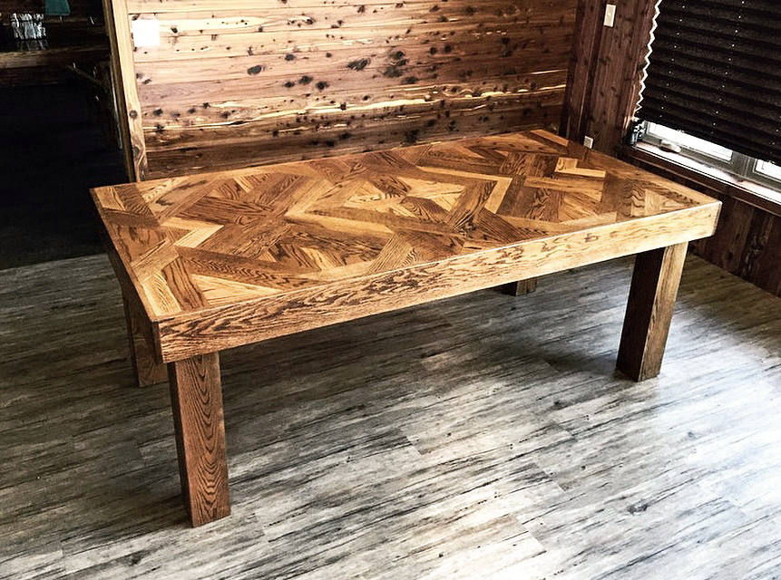 400lb oak table