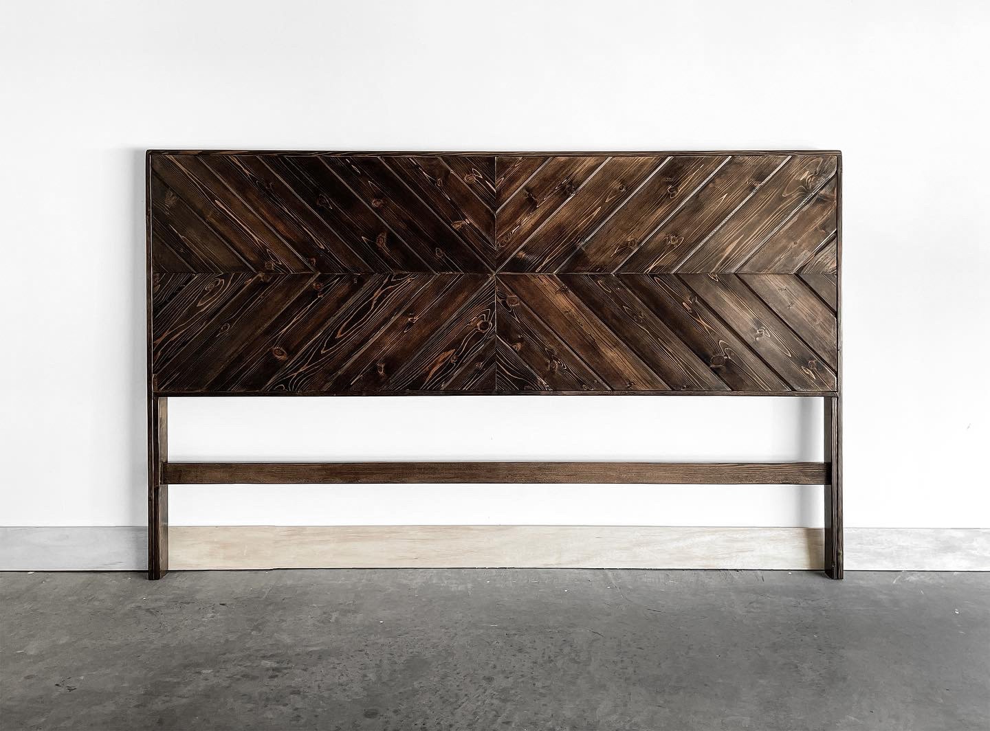 king headboard with reversible design