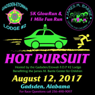 Hot Pursuit 5K Glow Run & 1 Mile Fun Run