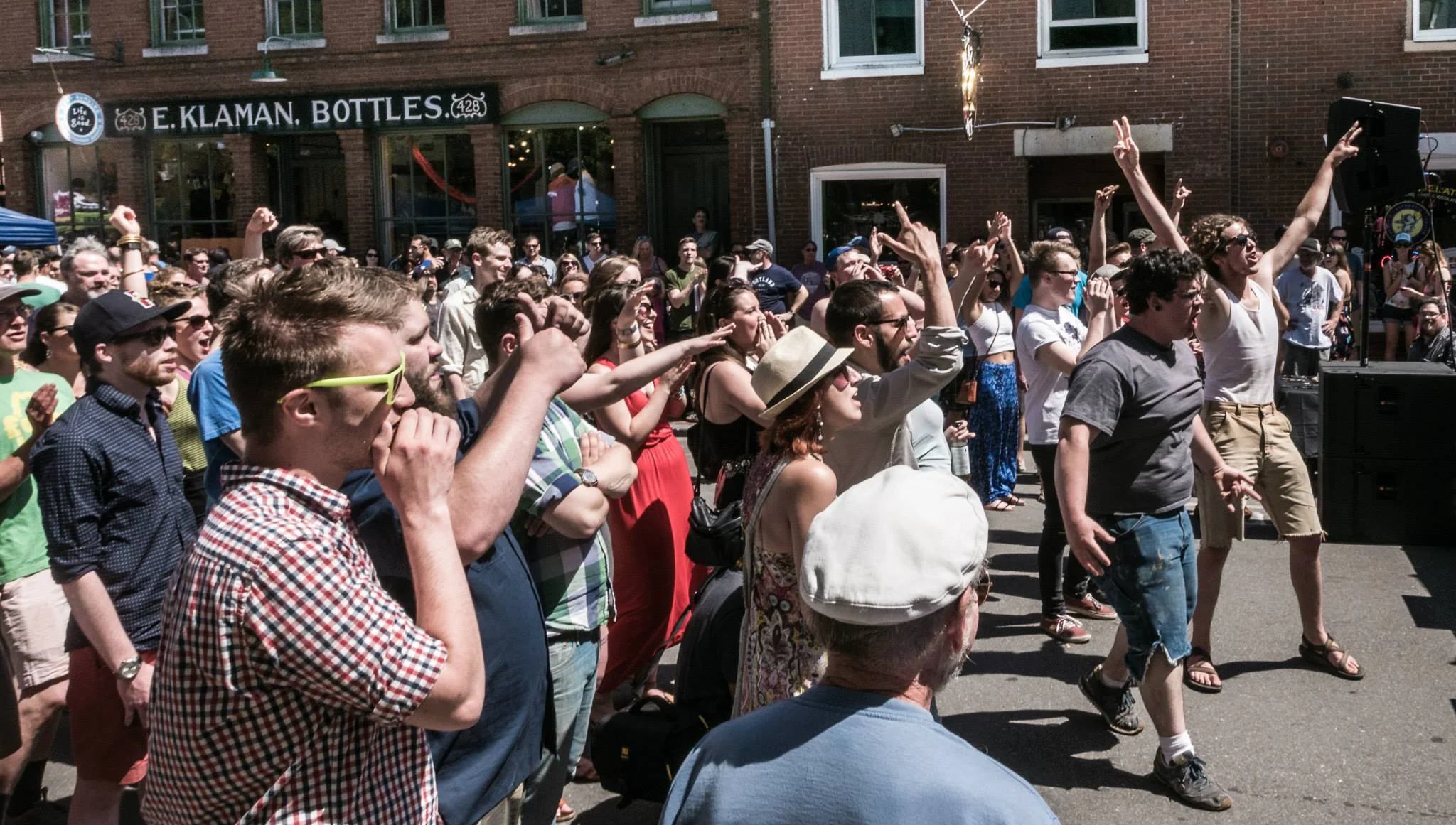 Fan Photos and Videos from Dispatch Stage Old Port Festival!