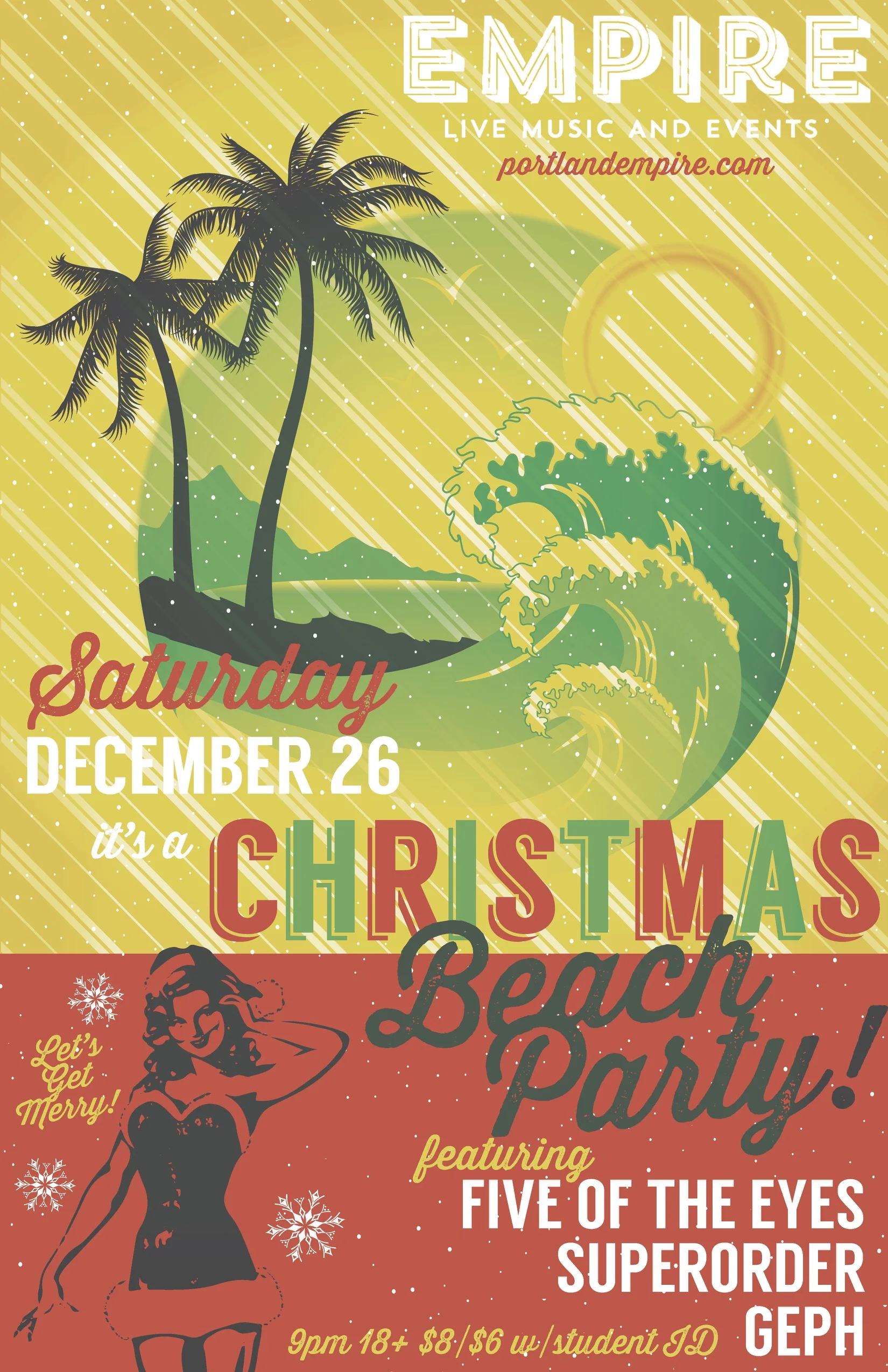 Post Christmas Beach party!