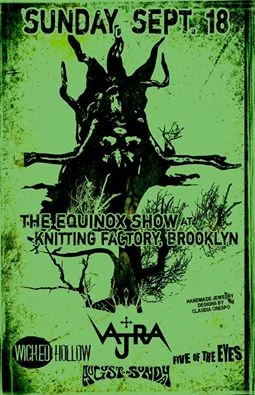 Knitting Factory in Brooklyn Next Sunday (9/18)!