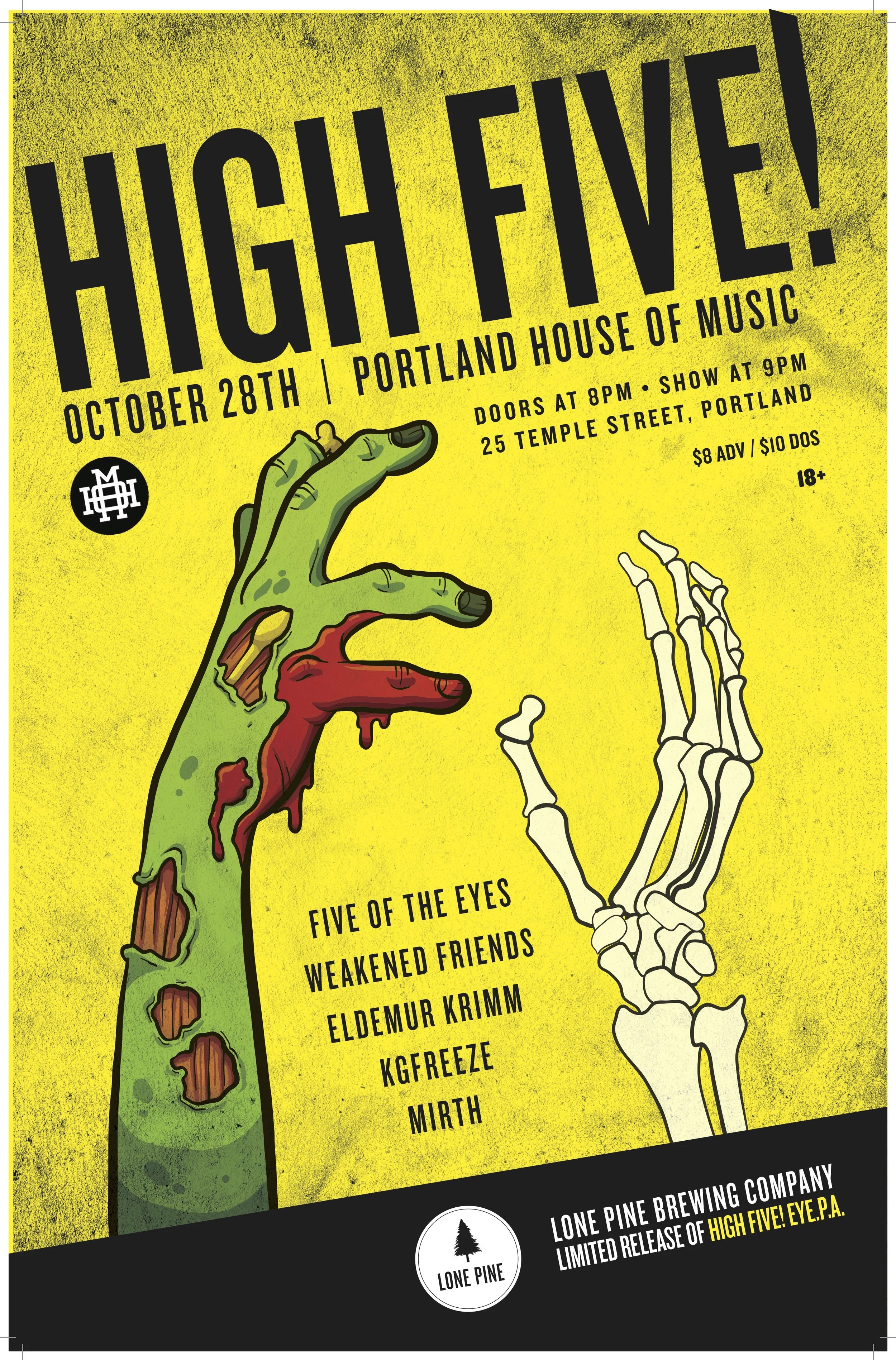 JUST ANNOUNCED: "HIGH FIVE!"