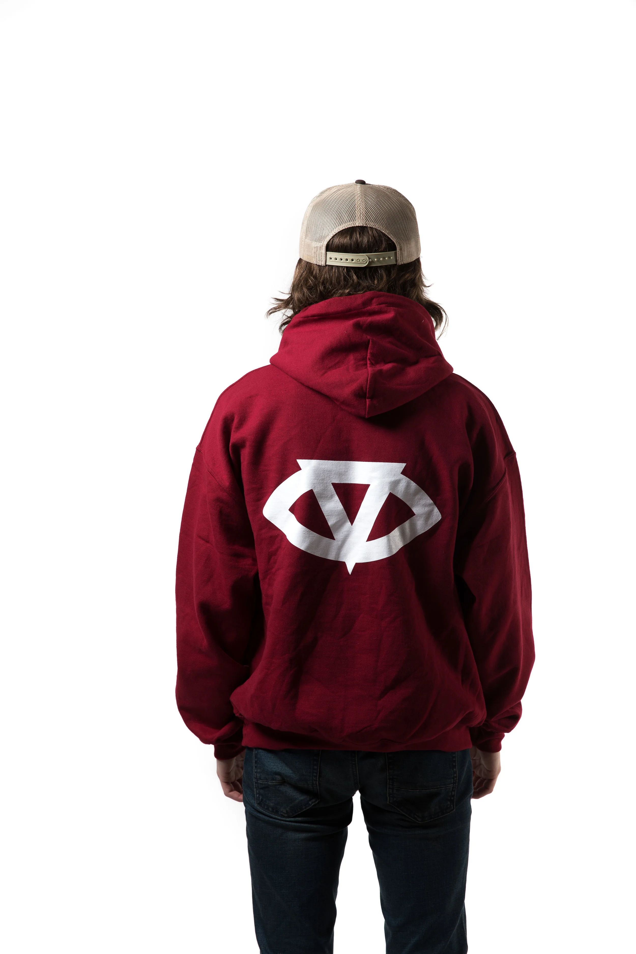 Garnet Hoodie w/ Front & Back Print