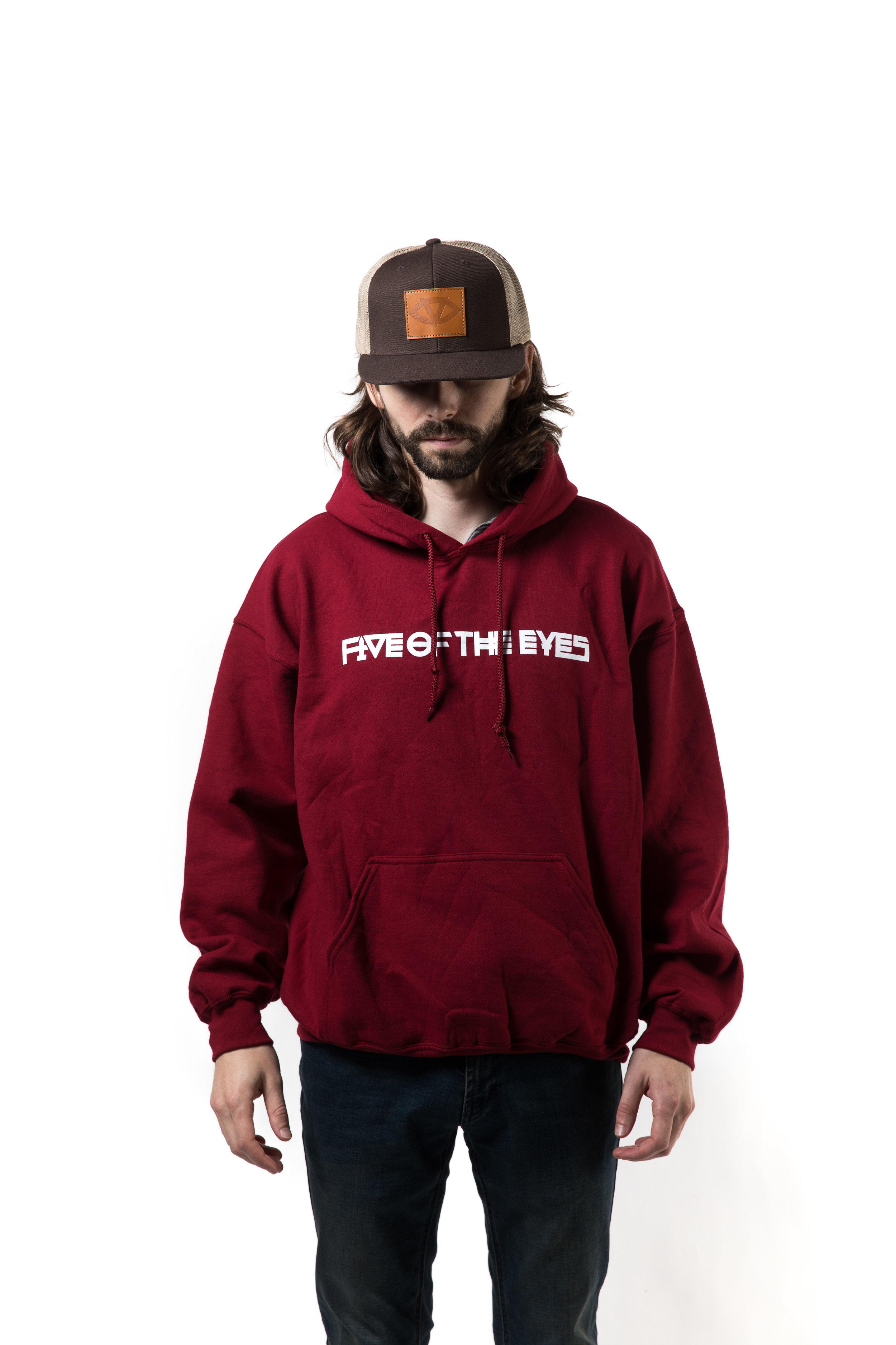 Garnet Hoodie w/ Front & Back Print