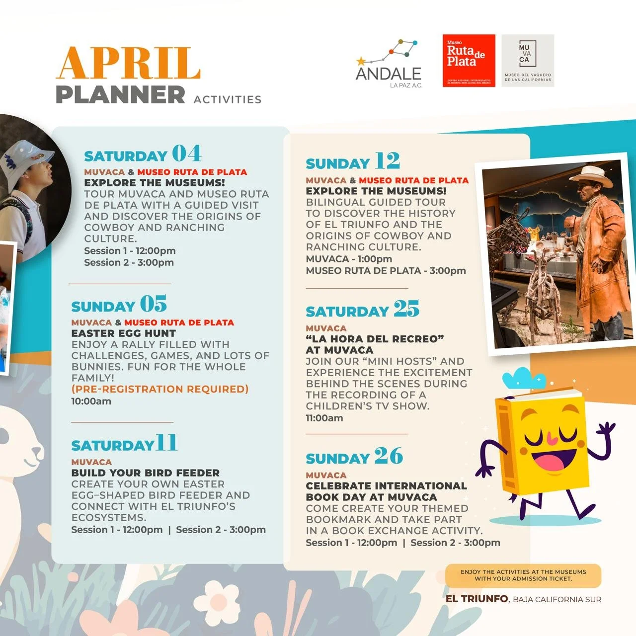 Activities in April 2026.