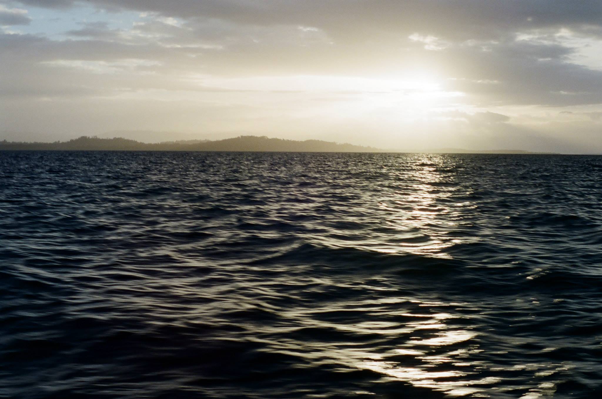 Right before the sky turned pink. Photo by Luke Kraman