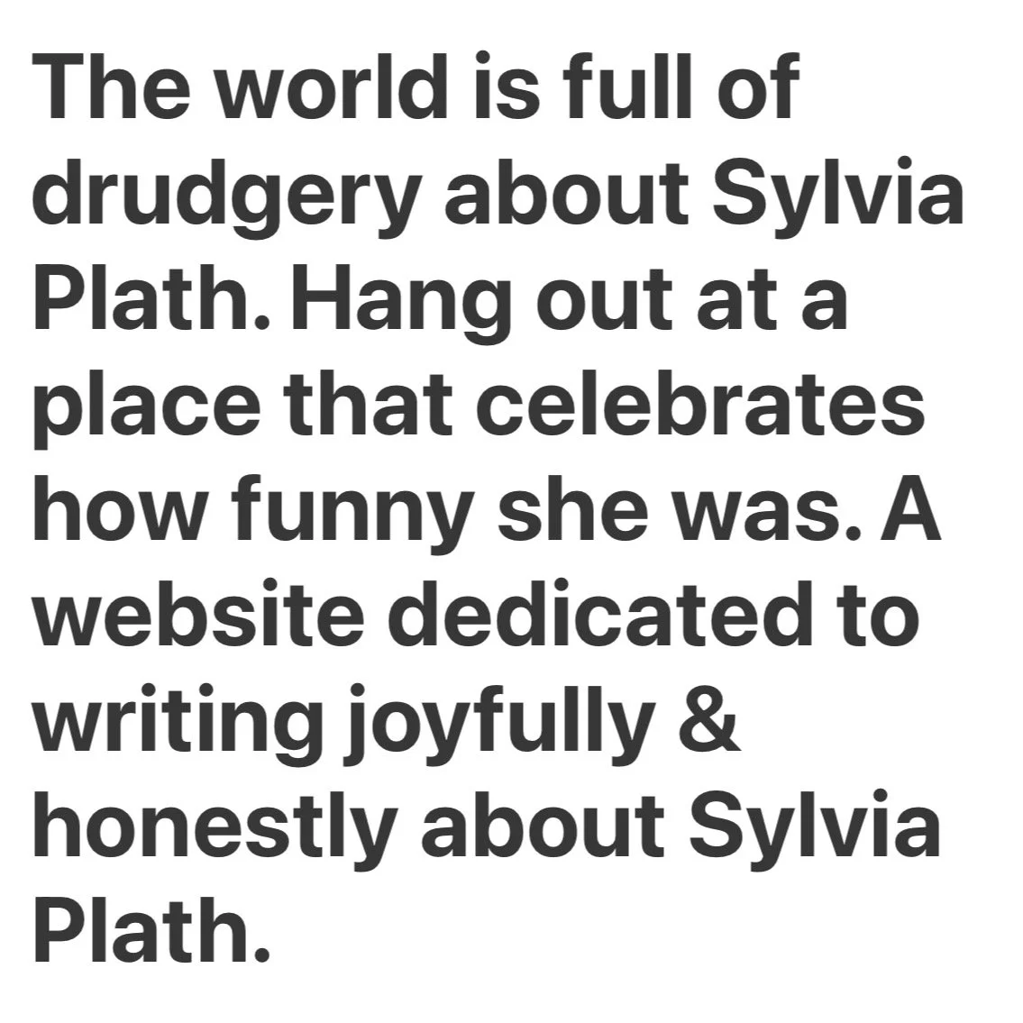 Emily Van Duyne. @emilyvanduyne is a scholar and author of the book, LOVING SYLVIA PLATH; a writer and curator of the Substack of the same name (which features an interview about my book, THE POET AND THE BEES); a fierce supporter of SP and all of us