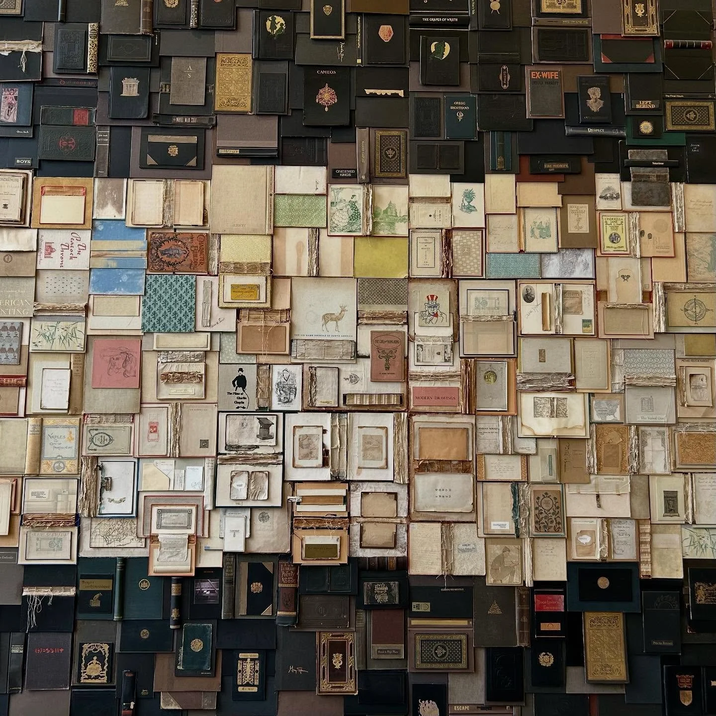 Books&mdash;old books!&mdash;are beautiful. &ldquo;Lament&rdquo; by Nancy Gifford at the Santa Barbara Public Library