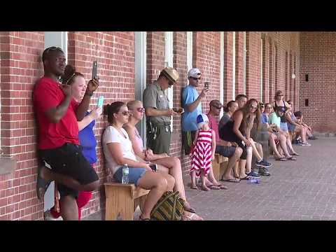 Fort Pulaski celebrates Fourth of July with a bang