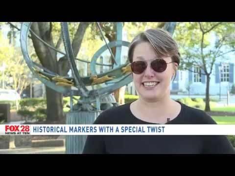 Savannah students design prototype, repair damaged historical marker