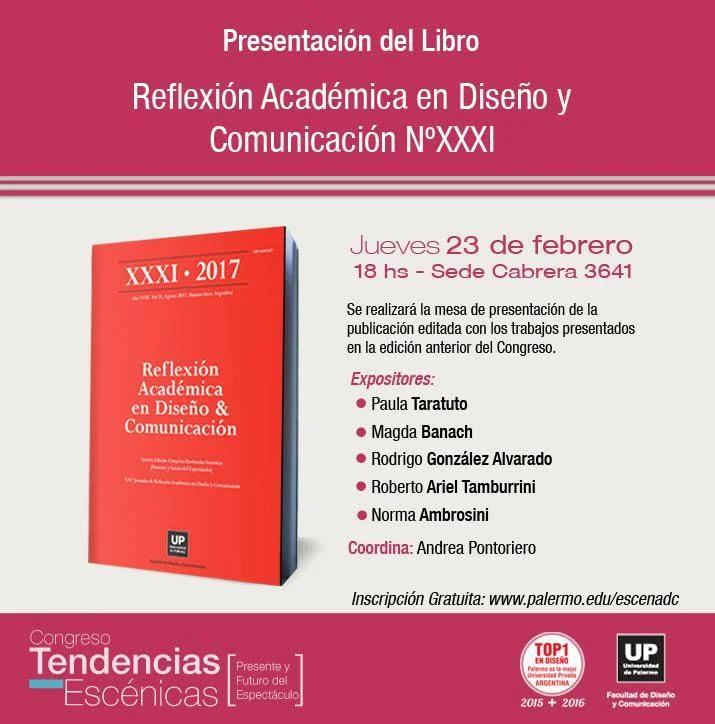  Congreso Tendencias Escénicas 2017 