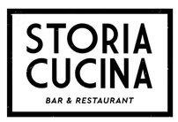 storia cucina logo in black