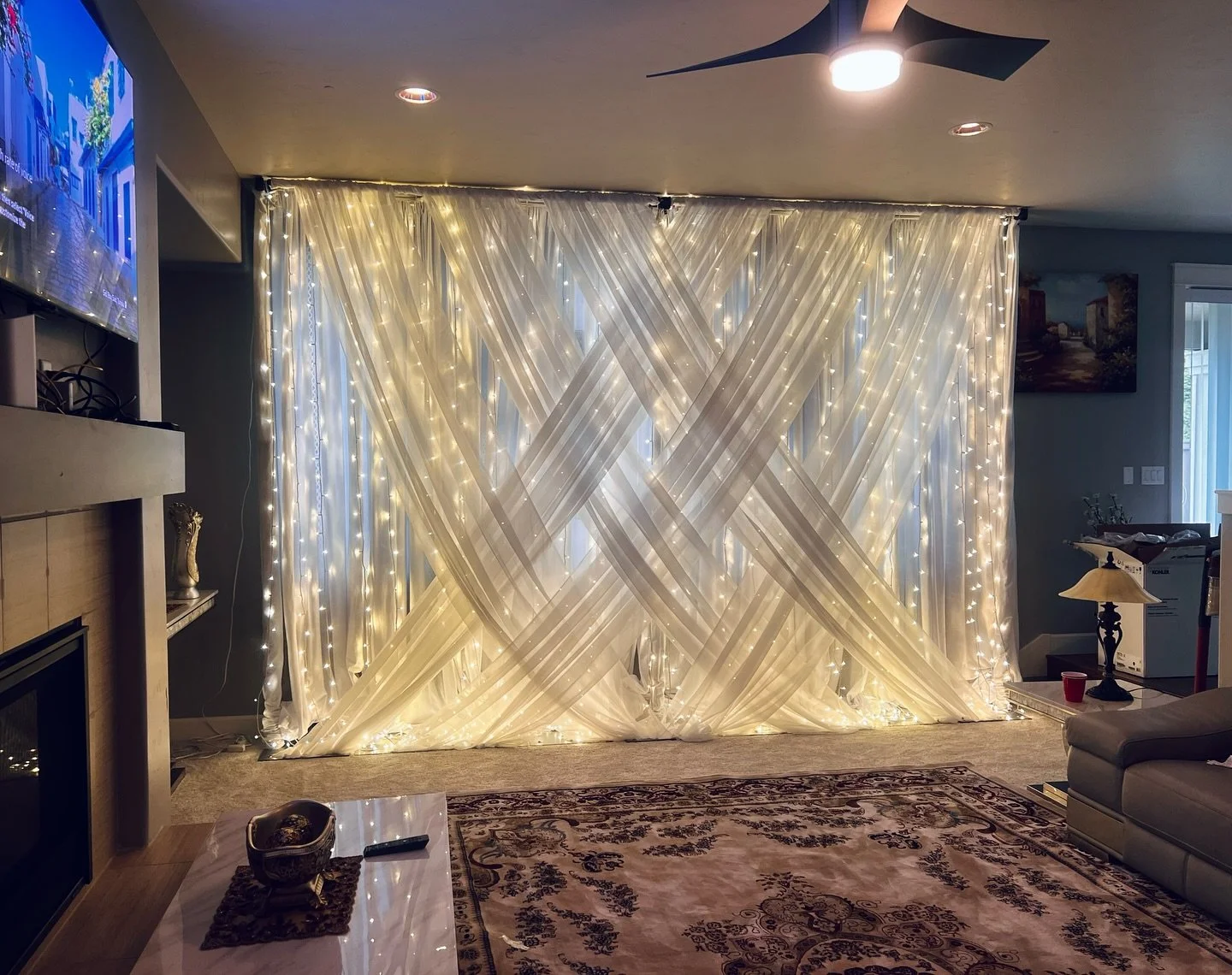 In home installation.