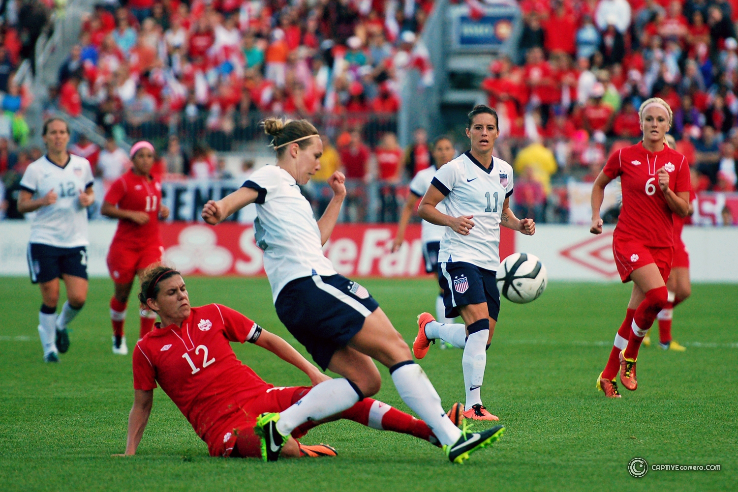 Christine Sinclair vs USA WNT