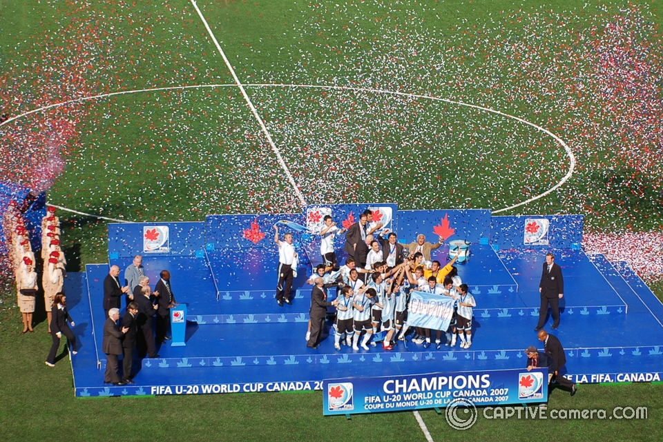 Argentina were crowned champions of 2007 FIFA Under 20 World Cup after defeating Czech Republic 2-1.