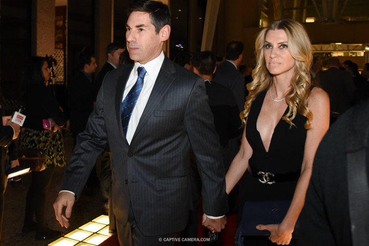  Nov. 9, 2015 (Toronto, ON) - Attendees on the red carpet to the Hockey Hall of Fame induction ceremony at Brookfield Place, downtown Toronto. 