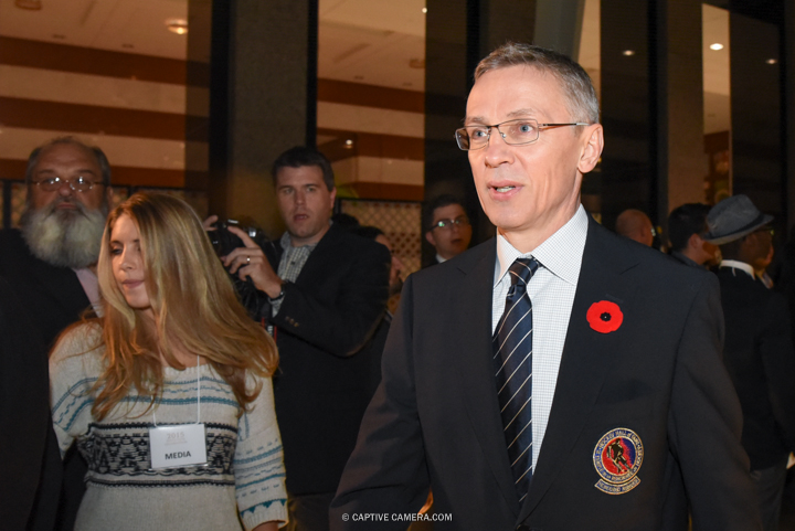  Nov. 9, 2015 (Toronto, ON) - Former NHL player Igor Larionov on the red carpet to the Hockey Hall of Fame induction ceremony at Brookfield Place, downtown Toronto. 