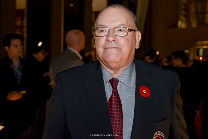  Nov. 9, 2015 (Toronto, ON) - Former NHL coach Scotty Bowman on the red carpet to the Hockey Hall of Fame induction ceremony at Brookfield Place, downtown Toronto. 