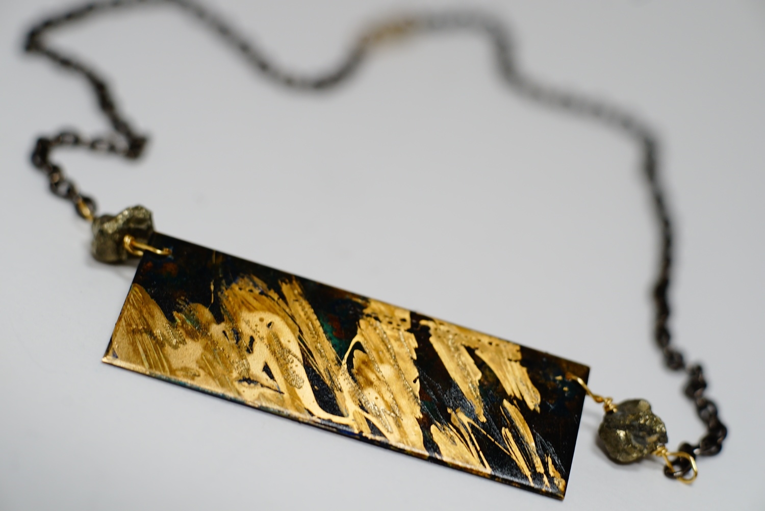 Slash Mini Painting Necklace