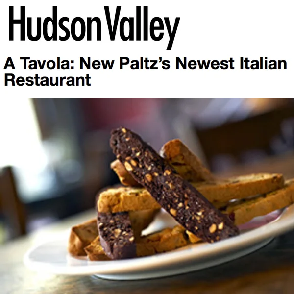 Hudson Valley Magazine Accidental Foodie Review of A Tavola