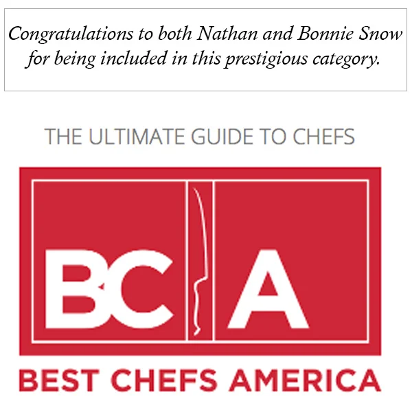 Best Chefs of America - Nathan and Bonnie Snow