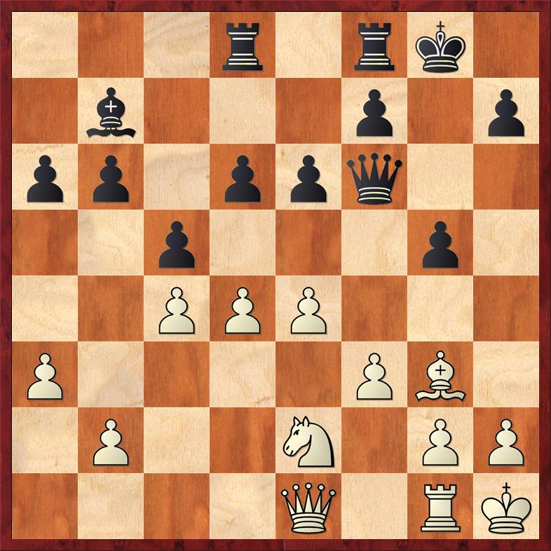 Position after 21. ... Rad8