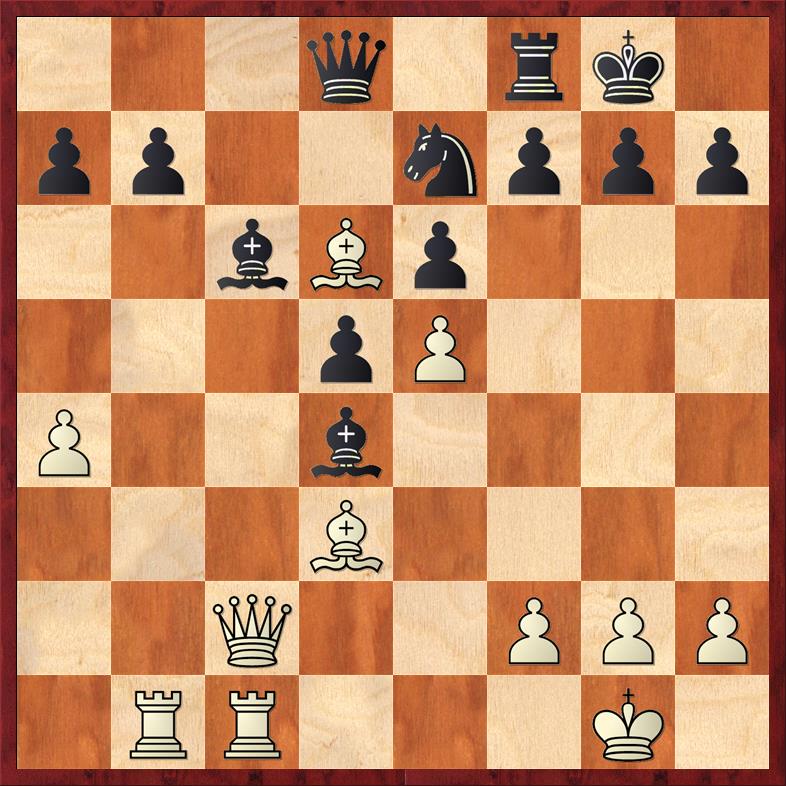 Position after 20. ... O-O