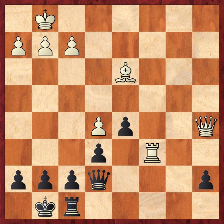 Position after sideline 26. Qxa5