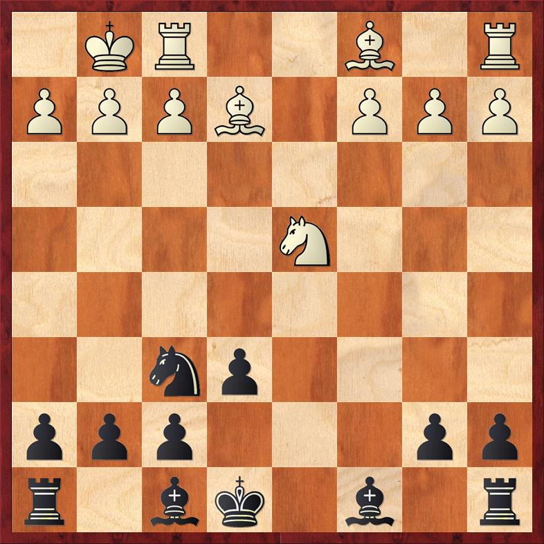 Position after 10. Nxd4