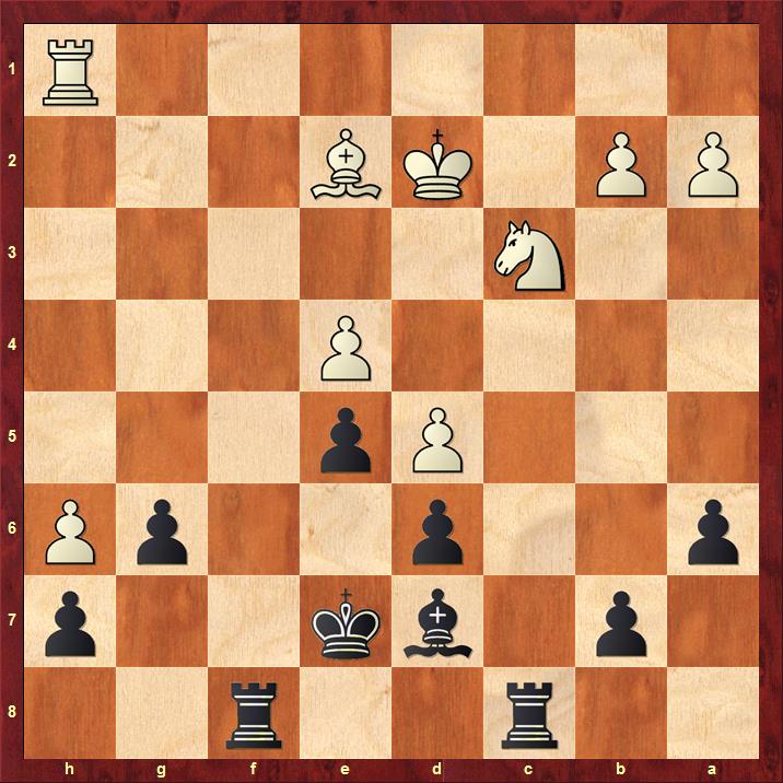 Position after 33.Kd2