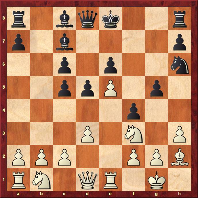 Position after sideline 13...Nh6