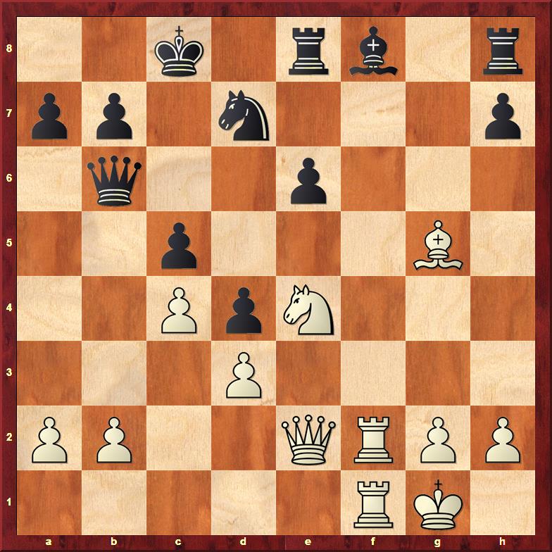 Position after 20...Nd7
