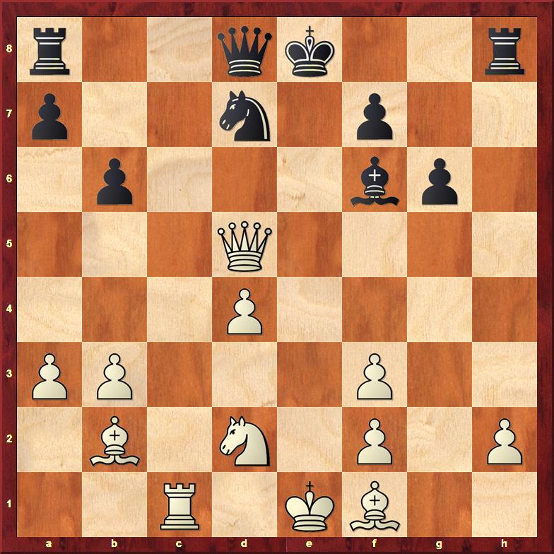 Position after sideline 18.Qxd5