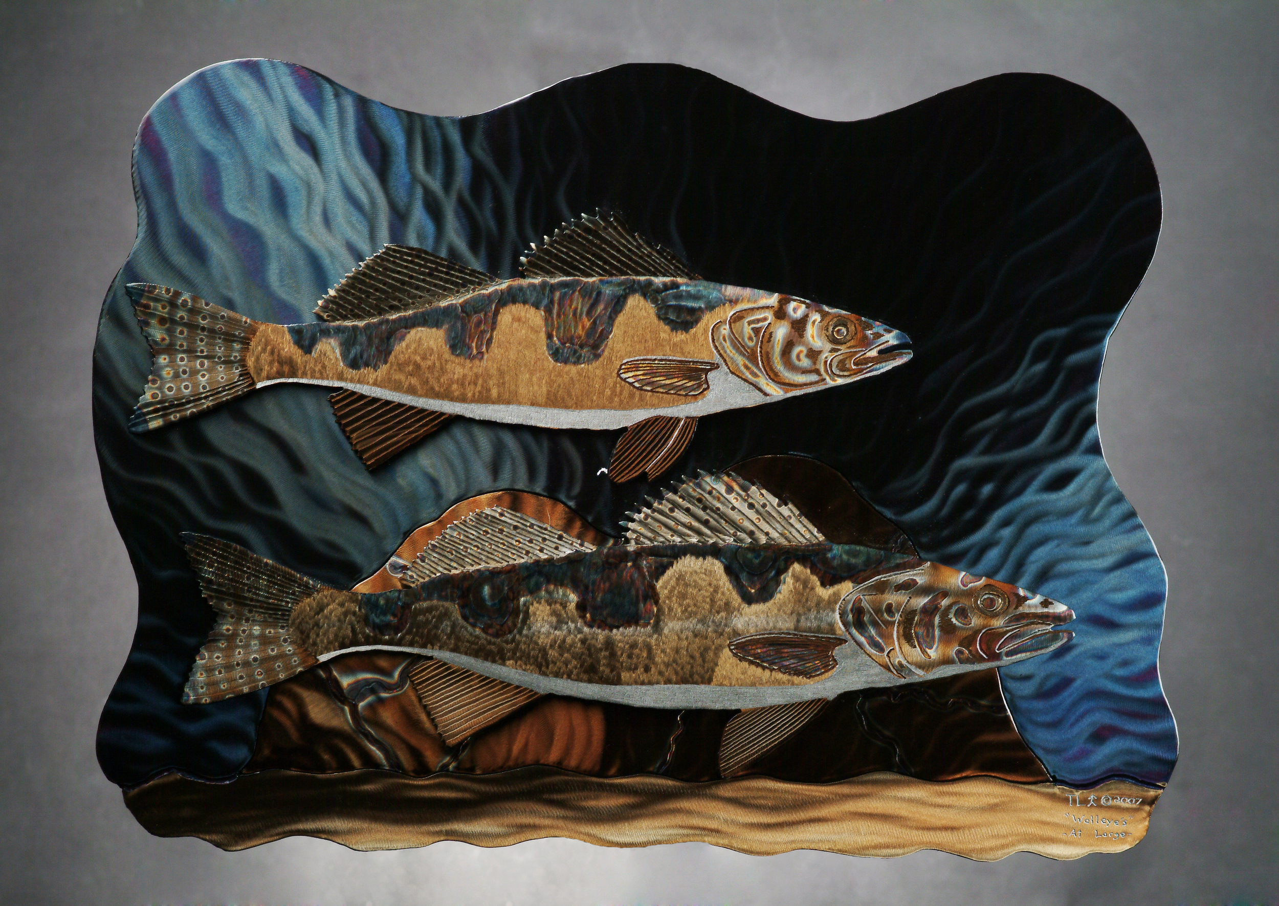 Walleyes at large