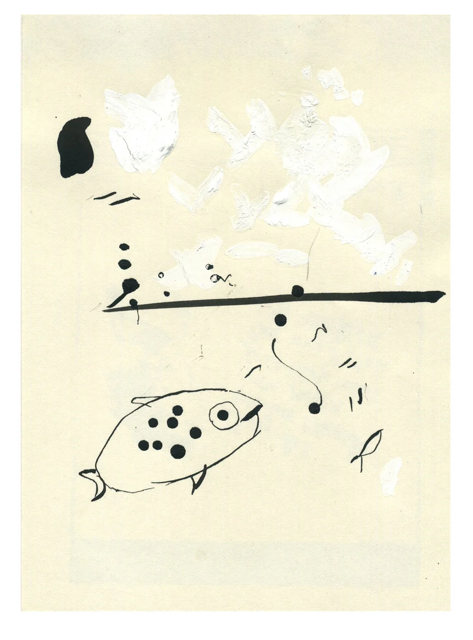 Ink Blotter Fish