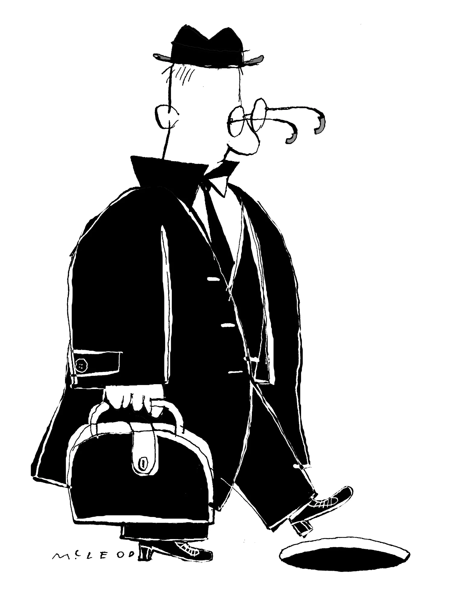 Backwards Glasses Man The Globe and Mail