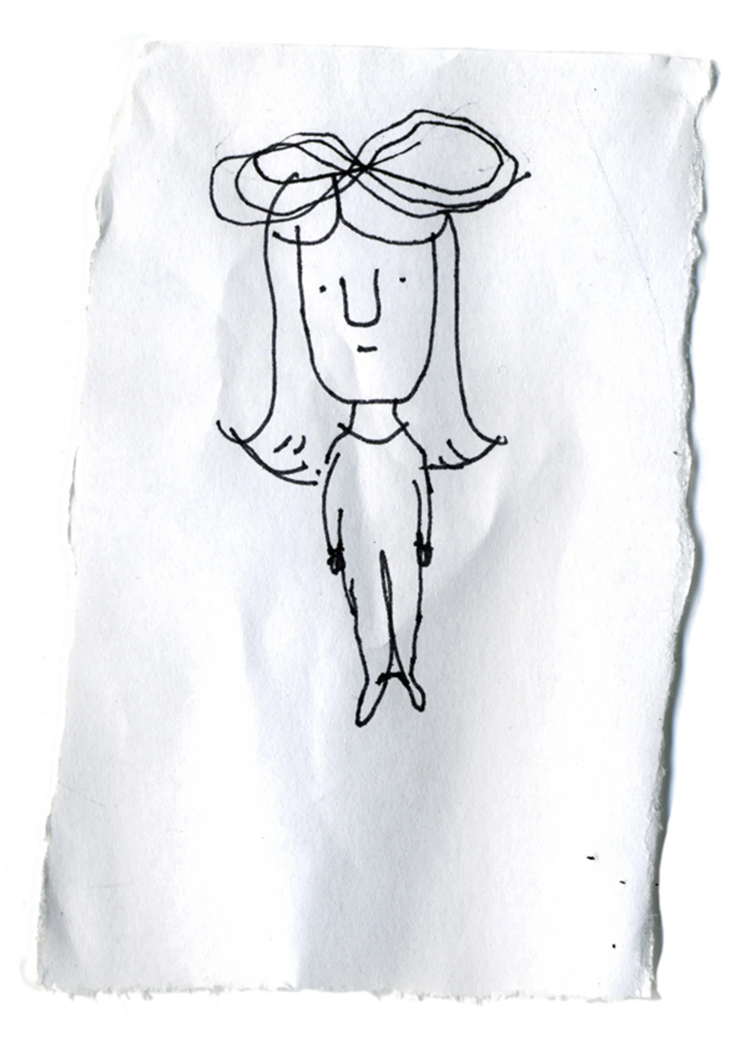 Girl with Bow