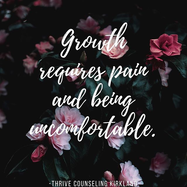 Growing is hard. Growing is painful. Growing is uncomfortable. Growing is worth it. You are worth the growth process. When we take responsibility for our growth we can step into the pain of leaving our comfort zones to grow in maturity and wisdom. Gr